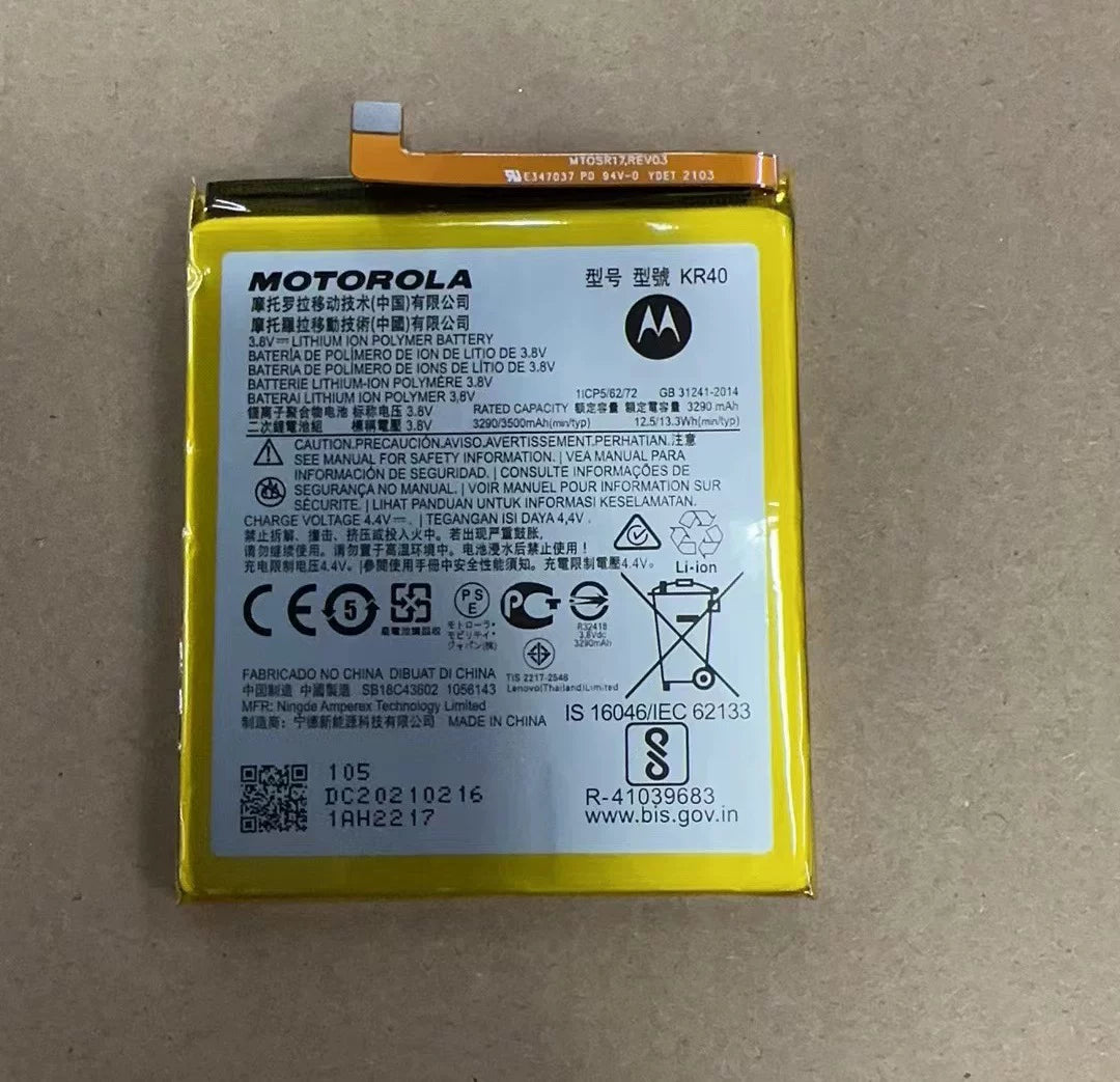 For Motorola P50 mobile phone battery KR40 Moto XT1970-5 SB18C43602 electric board Motorola phone repair parts