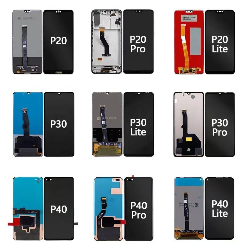 LCD touch screen assembly for HUAWEI P30 lite P20 P10 P40 Pro P50 P60 P70 P8 P9 screen assembly digitizer glass panel display HUAWEI phone repair parts