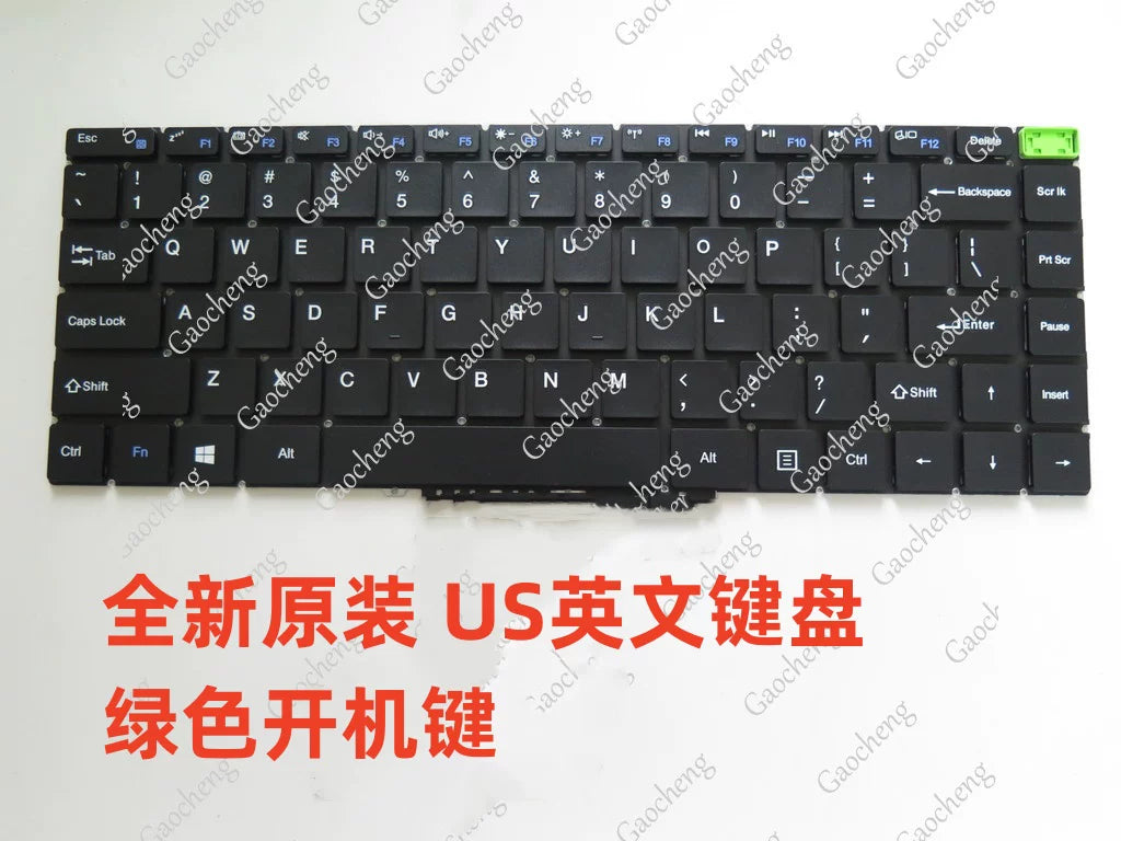 CHUWI AEROBOOK CWI510 Gray C-Case Backlit US Keyboard Red Power On Key