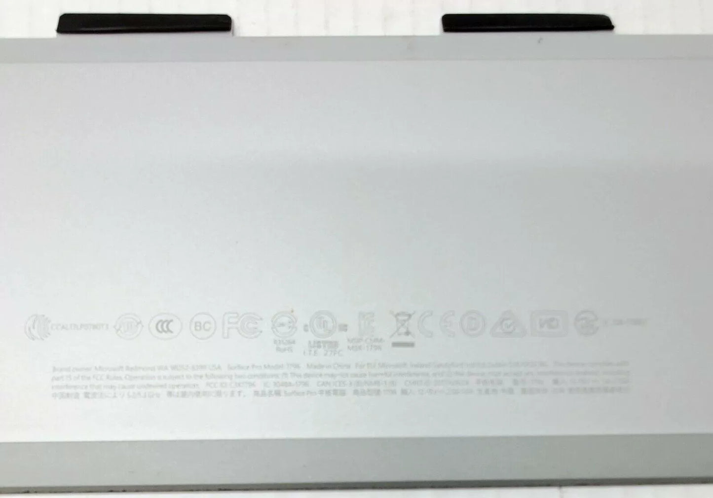 Microsoft original Surface Pro 3 4 5 6 7 tablet, case, back cover 1866 1796 A case, bezel hing