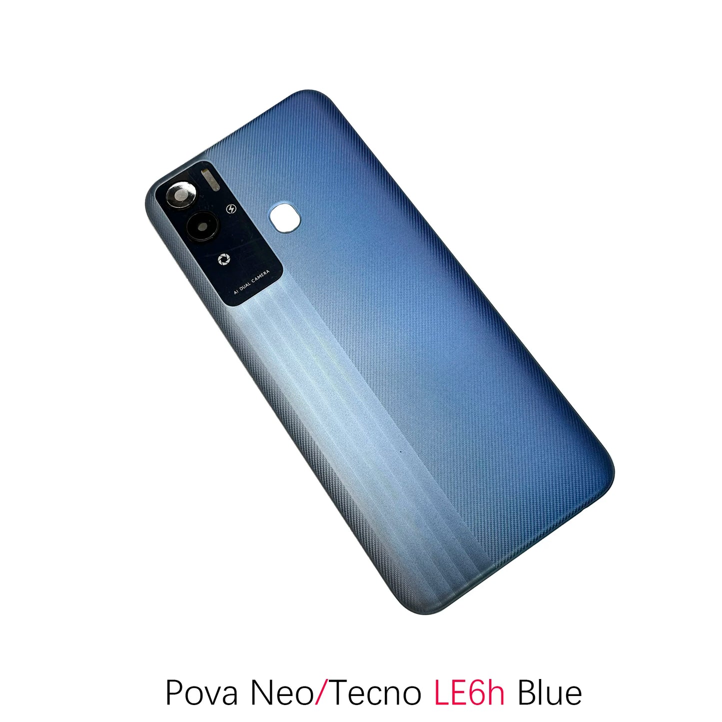 Battery back housing cover for Tecno Pova neo2 5G Pova6 neo LI7 LE6h rear case phone back cover