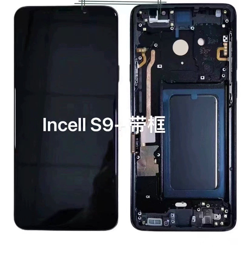 For Samsung S9/G9600 LCD screen assembly S9 +/G9650 lcd display screen assembly with frame