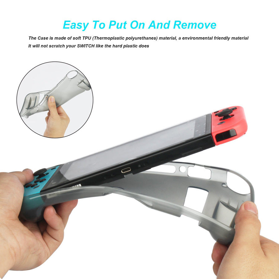 Suitable for Nintendo switch TPU protective case switch main case switch TPU soft case