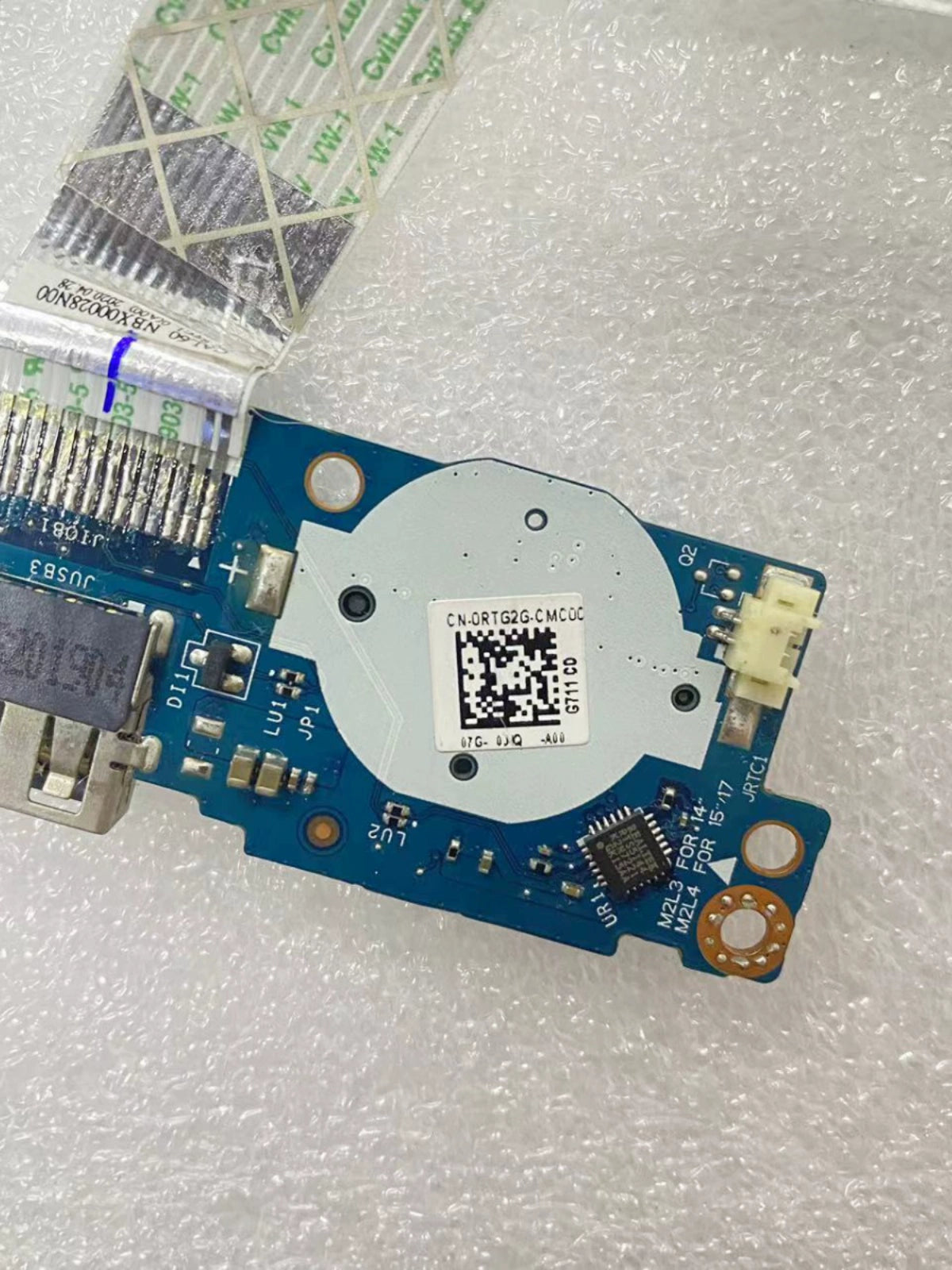 (Shipping fee not include)适用于Dell 灵越 3780 3480 USB小板 SD读卡器 LS-G711P 0RTG2G