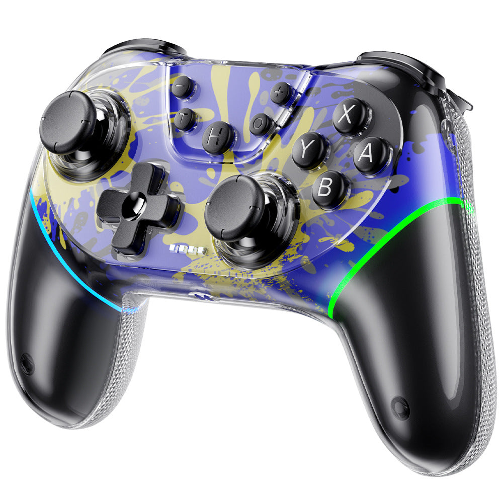 Switch Wireless Handle PC Bluetooth Universal Gamepad Double Sided Case Double Hall RBG Light Compatible Tram