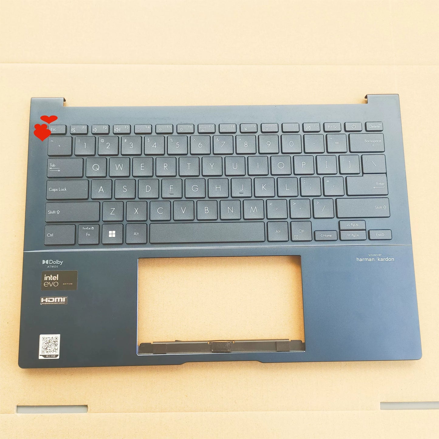 Upper case keyboard for ASUS VIVOBOOK Pro15 M6500R M6500 M6500Q keyboard C case COVER KEYOARD ASUS Zenbook 14 UX3405M 2024 Notebook C-Shell Keyboard Assembly COVER CASE KEYOARD