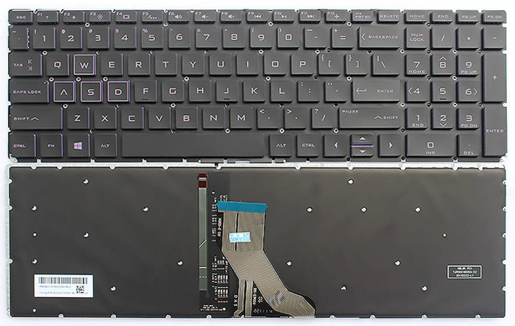 (Shipping fee not include)适用HPfor惠普15-DA 15-DB 15-DX 15-DS 15-CS Q229 C135 C136 键盘