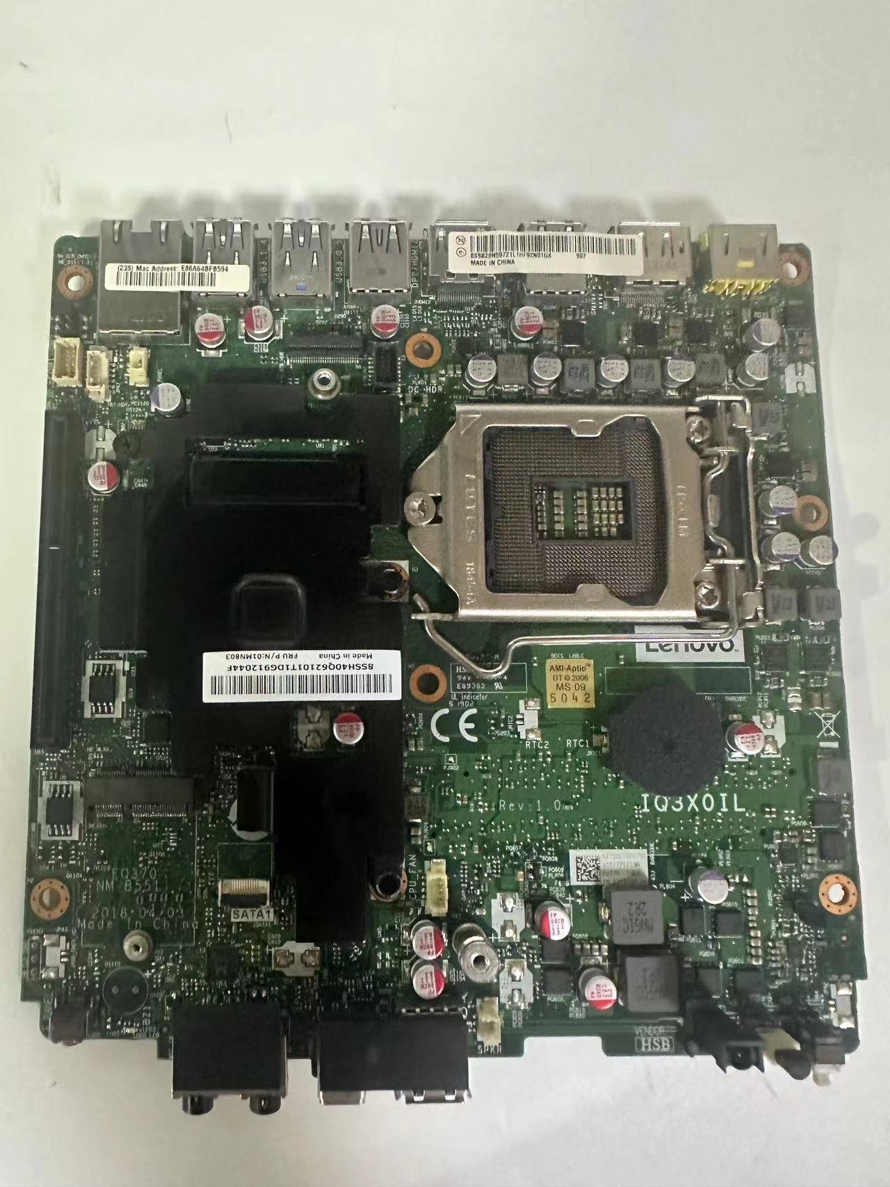 Lenovo M720q M920q X mini main board IQ3X0IL 01LM294 01LM292 5B20U53824