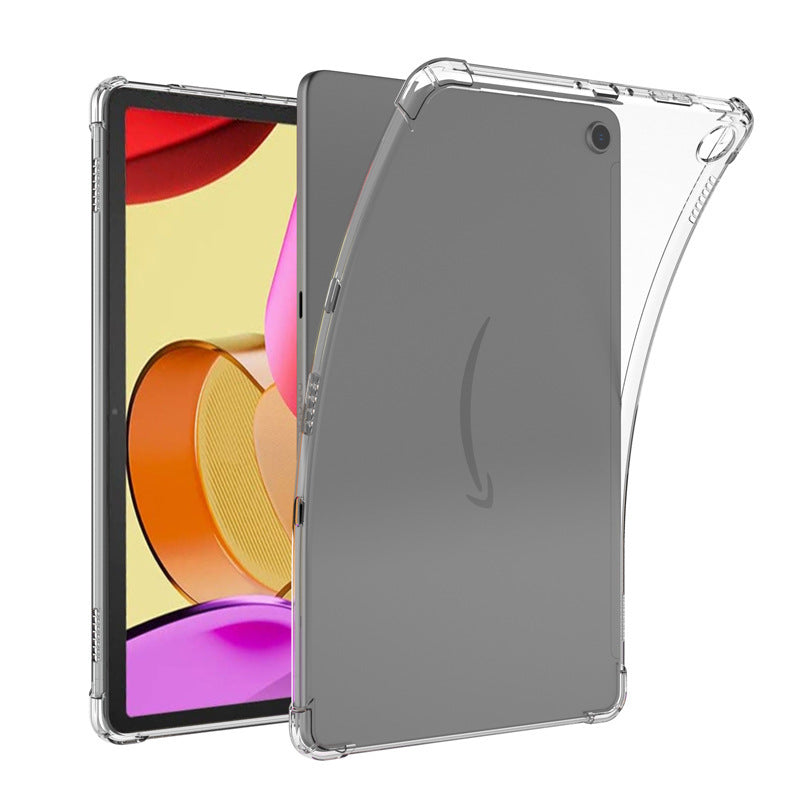 Suitable for Amazon Fire Max 11 protective cover, four-corner airbag, anti-drop transparent 11-inch simple protective case, Protect case