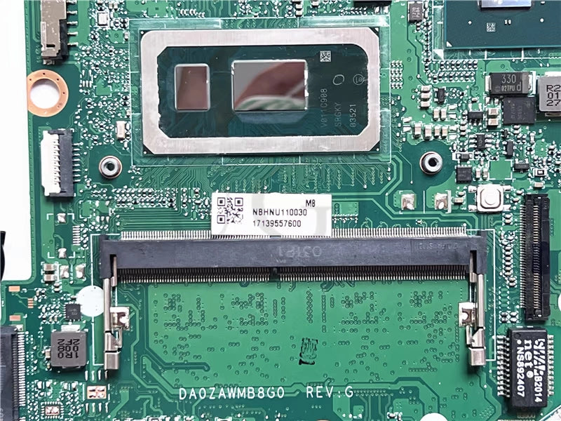 (Shipping fee not include)Acer Acer motherboard system board A515-54 SRGKY i5-10210U DA0ZAWMB8G0