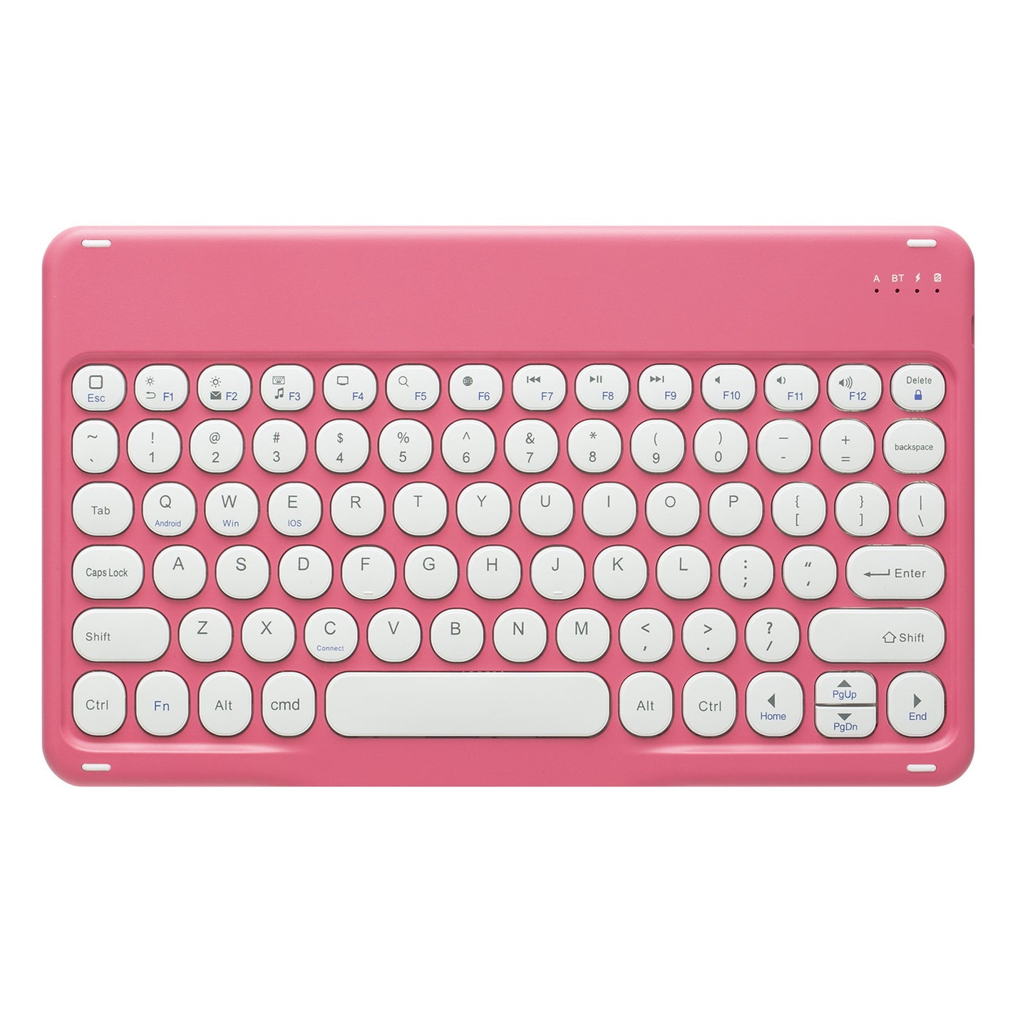 Applicable ipad10.2 bluetooth keyboard case pro11 split round cap bluetooth keyboard case air4 with pen slot protective Accessories