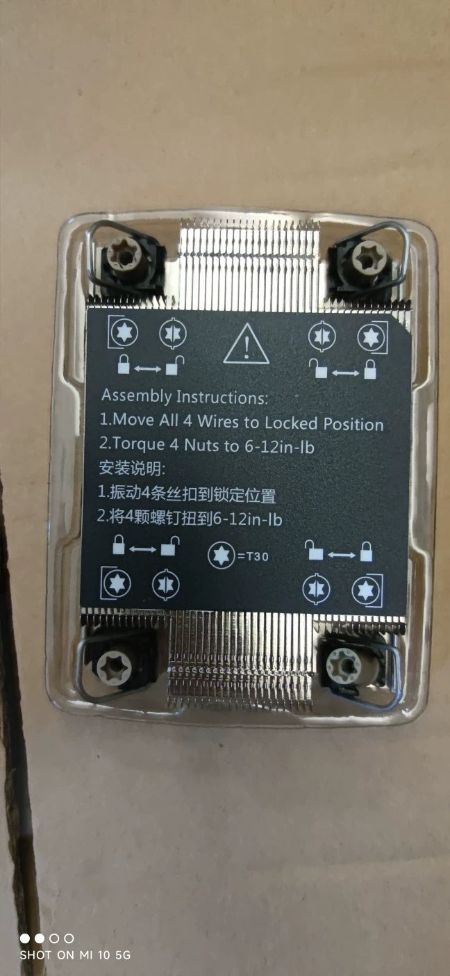 Servicer New H3C Heat Sink H3C R4700G5 High Performance Heat Sink, Radiator