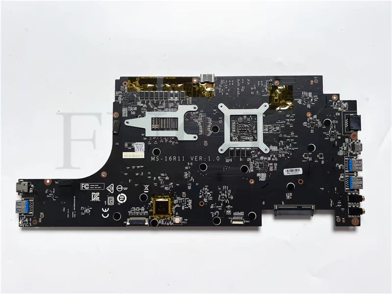 (Shipping fee not include) MSI Motherboard system board MS-16R11 VER:1.0 SR3YY i7-8750H N17P-G0-OP-A1 GTX1050