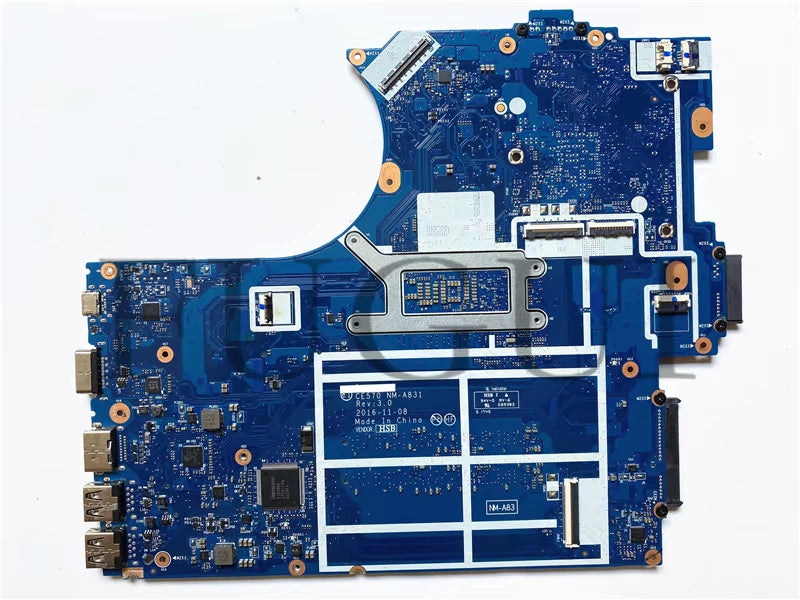(Shipping fee not include)Lenovo/ lenovo motherboard system board E570 NM-A831 i5-7200U i3-7100U I7-7500