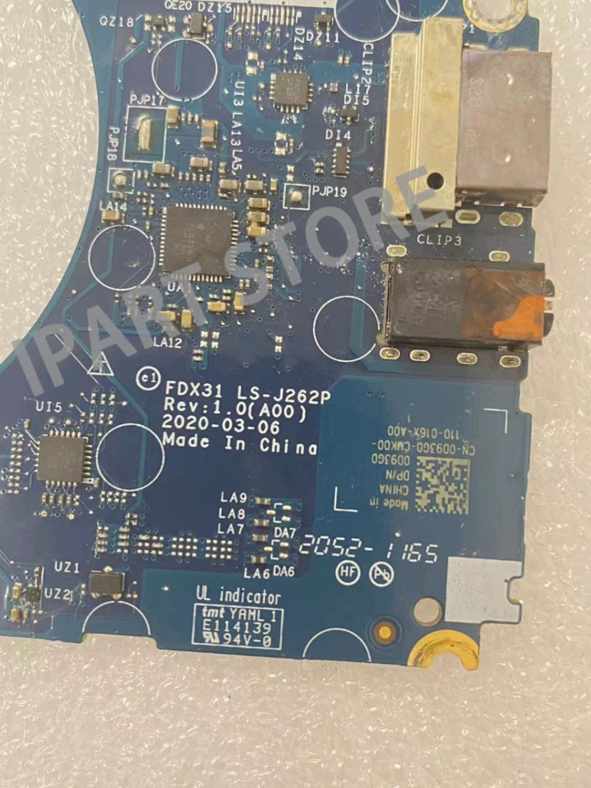 (Shipping fee not include)适用于Dell Latitude 7310 E7310 USB音频小板 LS-J262P 0D93G0