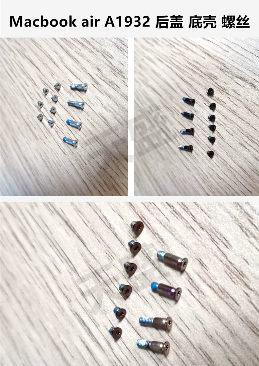 Macbook Apple Notebook Macbook Air A1369 A1466 A1465 A1370 Back cover bottom case screws