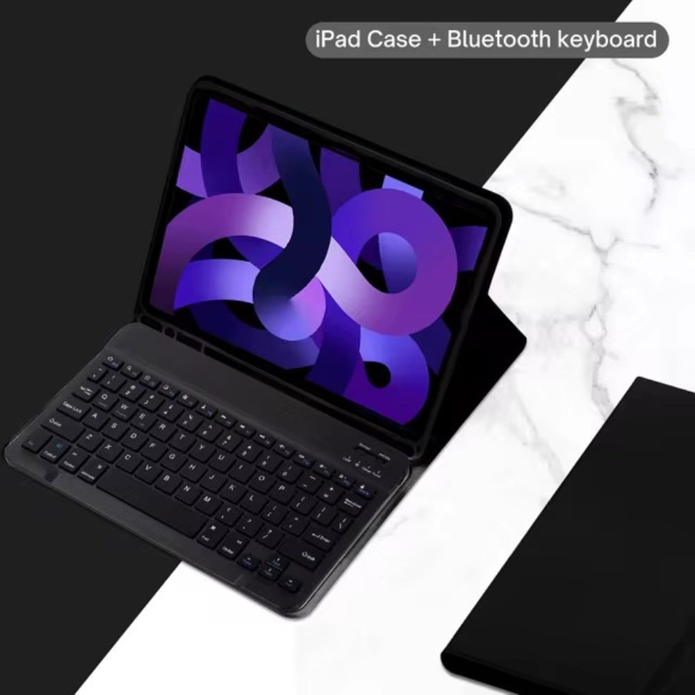 For Samsung A9 Plus Tablet A8 10.5 Candy Color S6lite Slim Bluetooth Keyboard S9FE Leather Case Protective Accessories