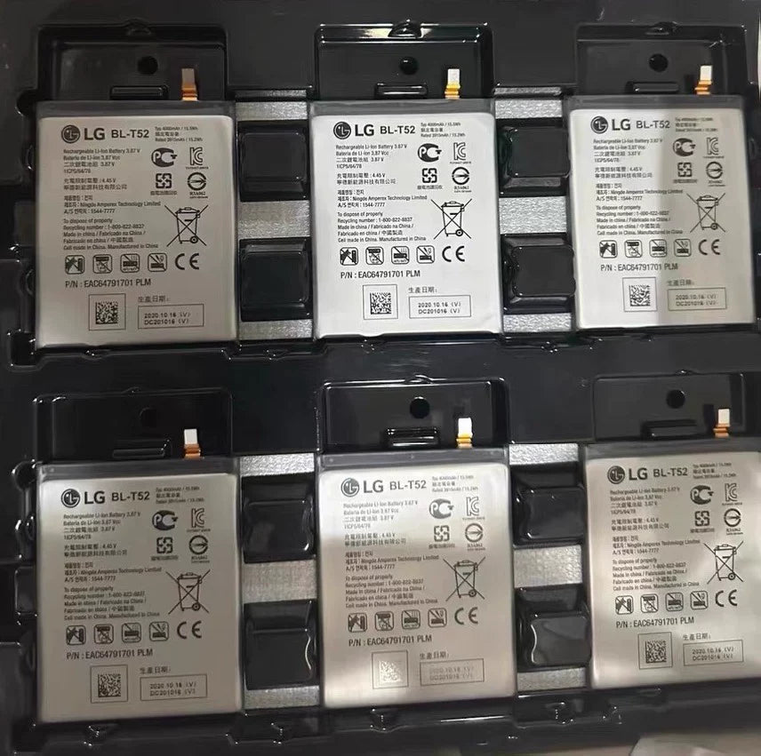 For LG rotating screen WING K42 LGWING mobile phone BL-T52 battery built-in charging board LG phone repair parts