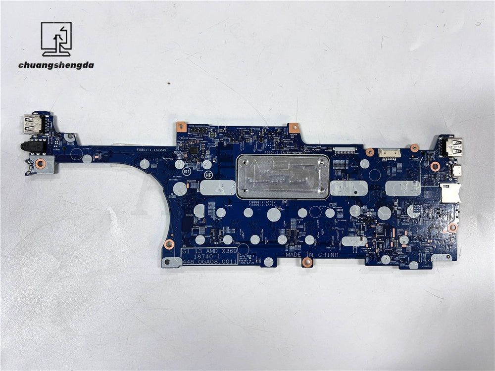 (Shipping fee not include)HP/ for惠普 motherboard system board 13-AR L53450-601 Ryzen5 3500U 8GB GM 18740-1