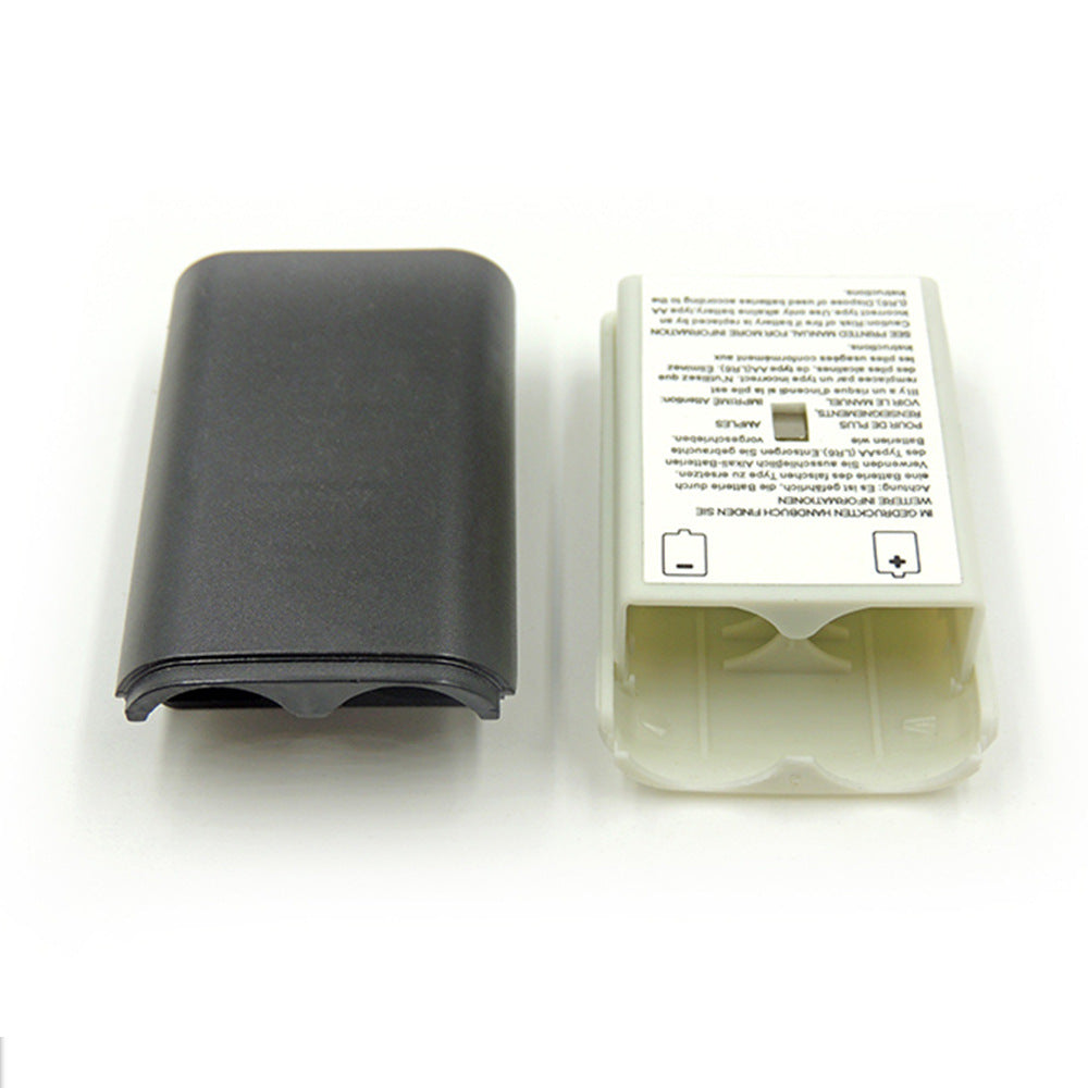 Applicable to XBOX360 wireless handle battery back cover Applicable to XBOX360 battery cover, black and white belt sticker