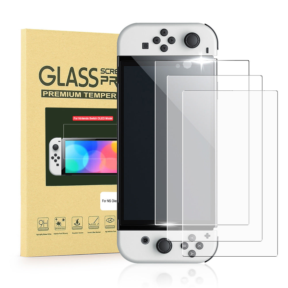 SWITCH OLED host tempered glass film for Nintendo switch oled screen protector