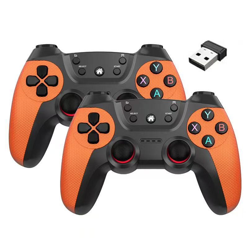 Wireless Doubles 2.4G Gamepad One-to-Two Double Play Compatible PC/Game Stick TV Box Controller