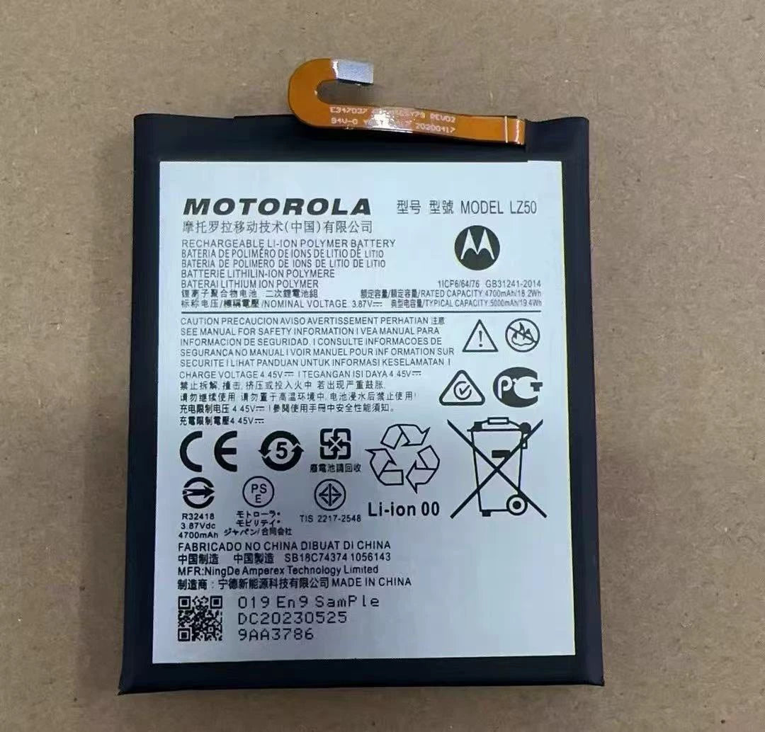 Motorola edges phone battery XT 2125-4 moto LZ50 battery, new large capacity electric board Motorola phone repair parts