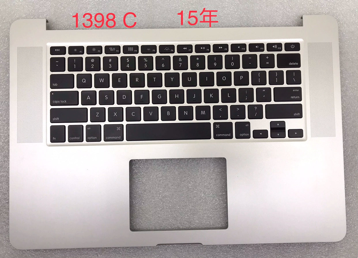 Topcase for MacBook Pro A1398 keyboard top case complete US version palmrest