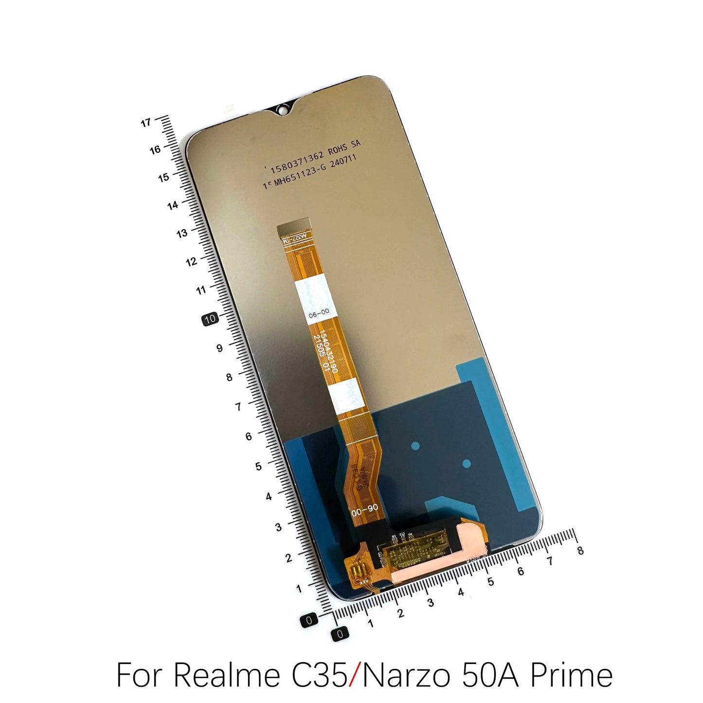 LCD Touch screen assembly for real me C30 C33 C30S C30F C31 C33S C35 Narzo50AP display screen