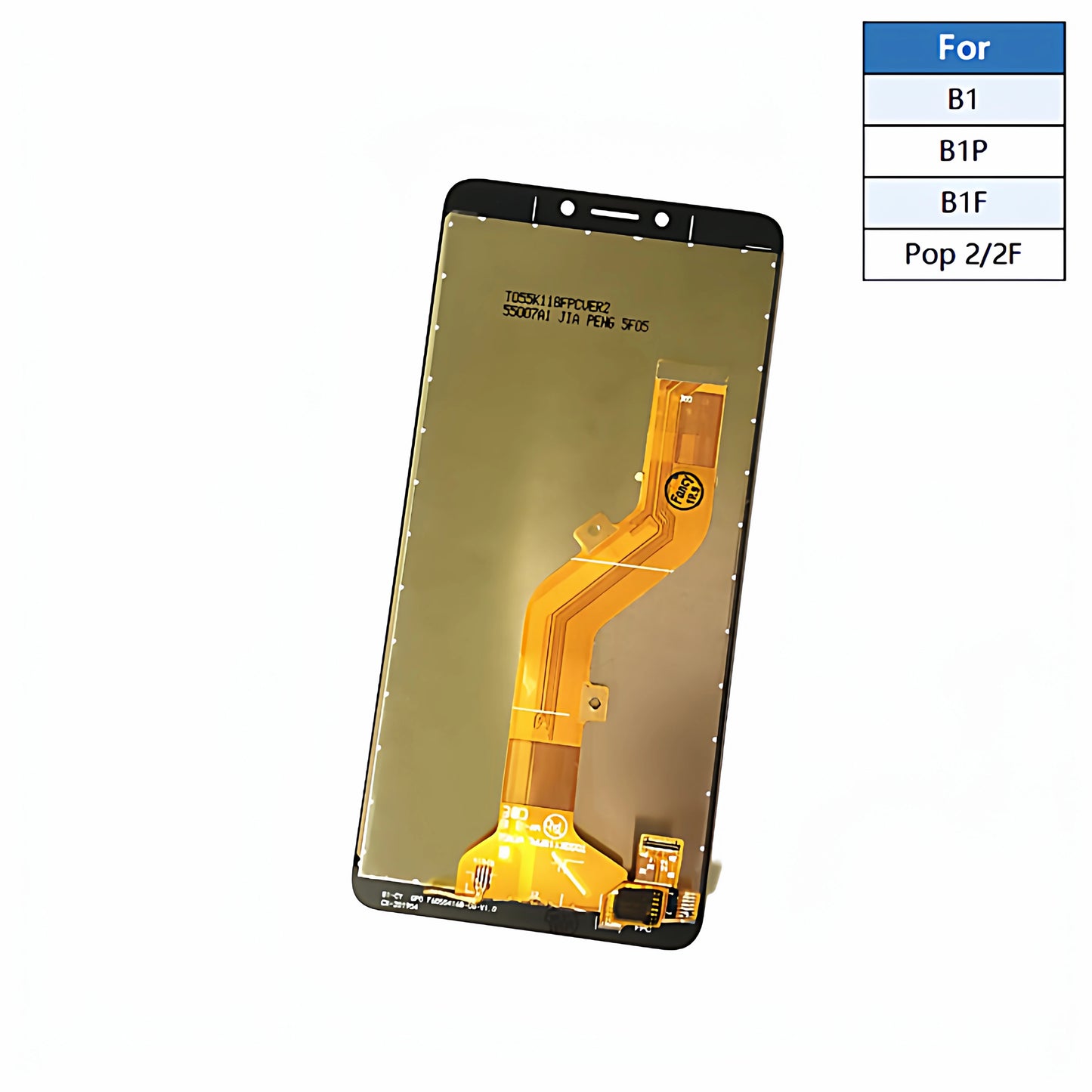 LCD Touch screen assembly for Tecno A50C A06 BA2 BE7 LA7 LB7 P17 A27 B1
