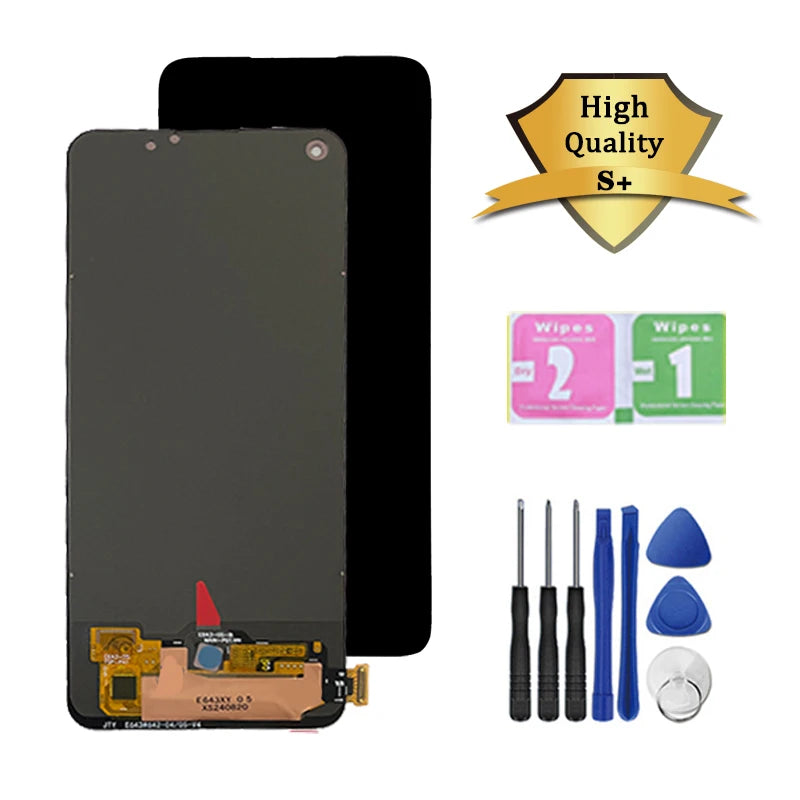 Super AMOLED For Oppo Reno7 Z 5G CPH2343 LCD Display Touch Screen Digitizer Assembly For Oppo Reno 7Z Reno7Z 5G Display Screen Oppo phone repair parts
