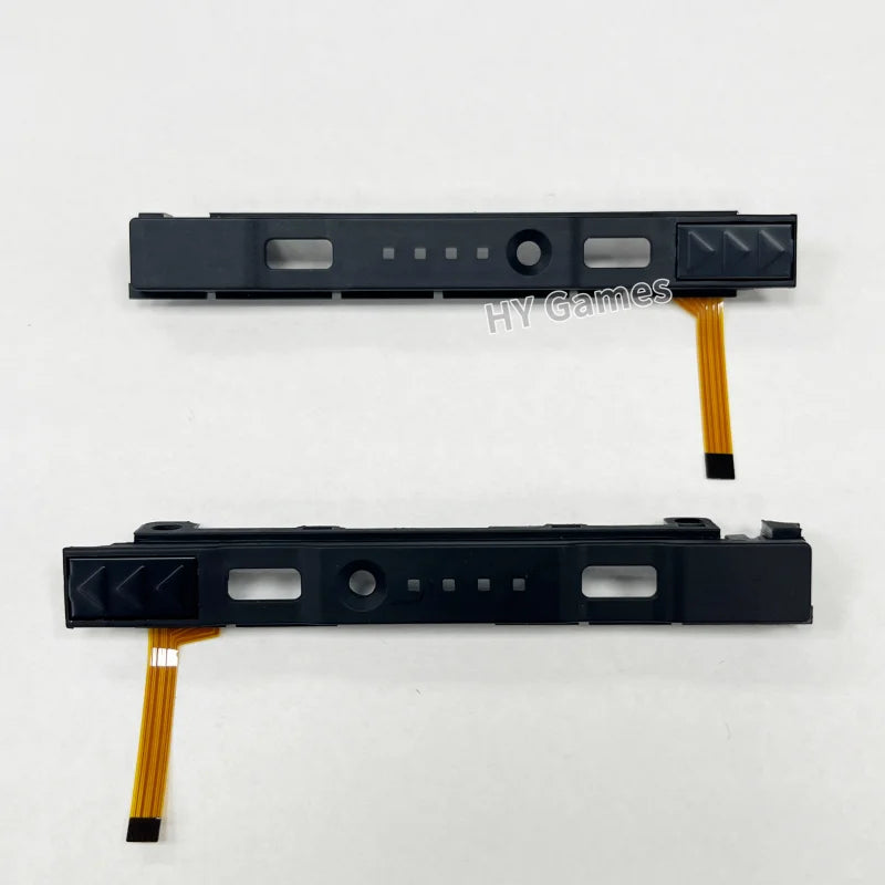 15Sets OEM Plastic Slider for Switch Right and Left LR Slide Rail with Flex Cable for NS Switch Console Replacement High Quality Game console repair parts