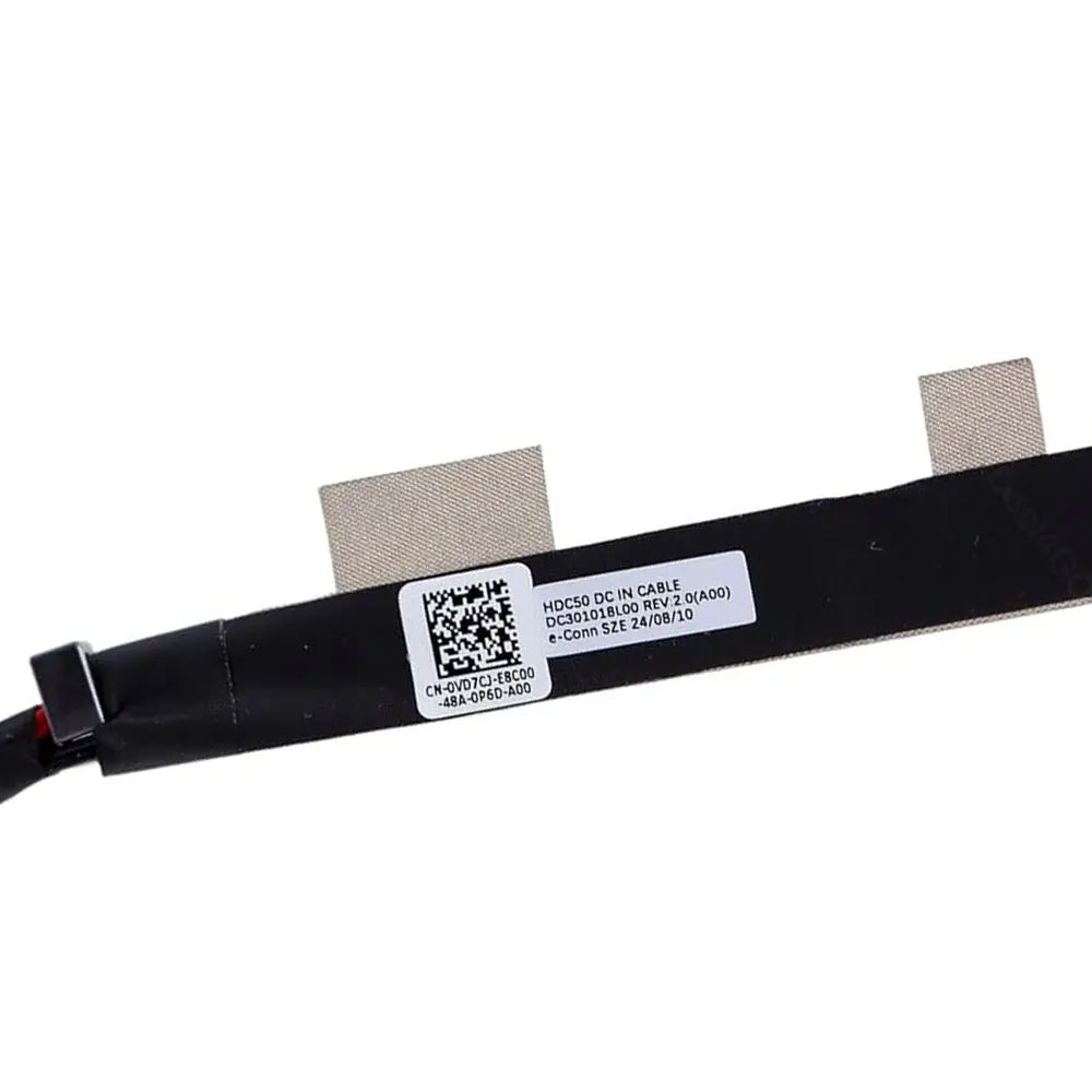 For Dell Precision 7670 M7670 7680 M7680 Laptop DC Power Connector Jack DC-IN Charging Flex Cable 0VD7CJ HDC50 DC301018L00 Dell laptop repair parts