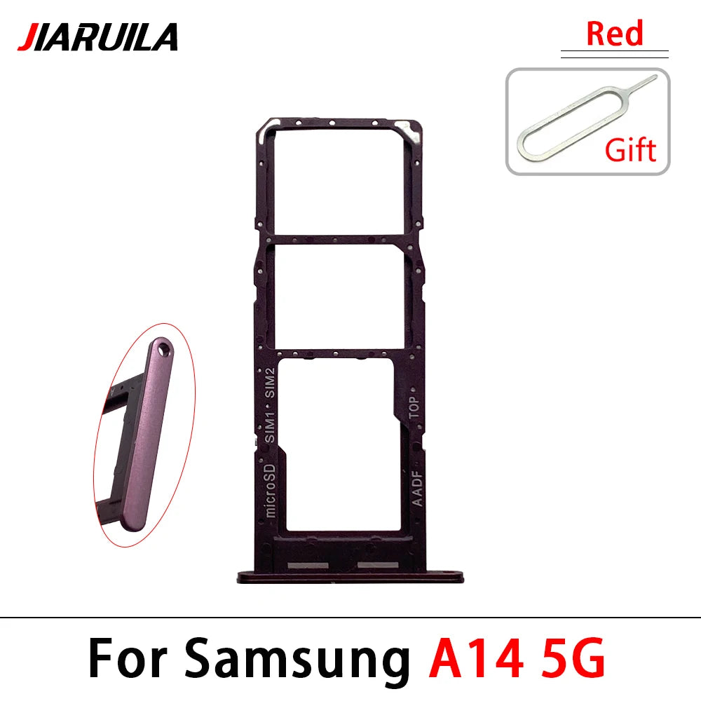 SIM Card Slot SD Card Tray Holder Adapter For Samsung A13 A14 4G 5G Replacement Spare Parts Samsung phone repair parts