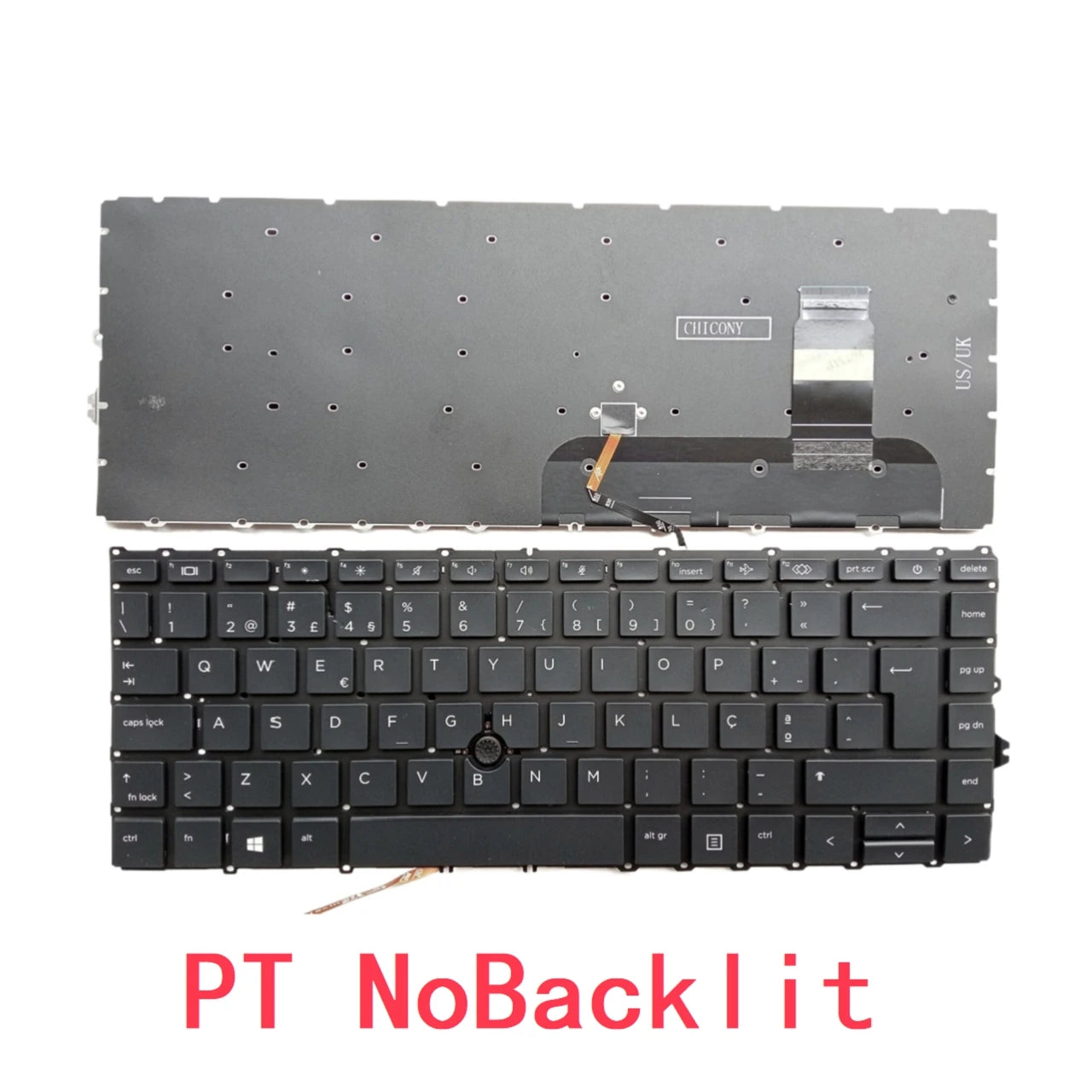 New US Russian Spanish Portuguese Laptop Backlit Keyboard For HP EliteBook 840 G7 / 845 G7 / 840 G8 / 845 G8 / 745 G7 / 745 G8 HP laptop repair parts