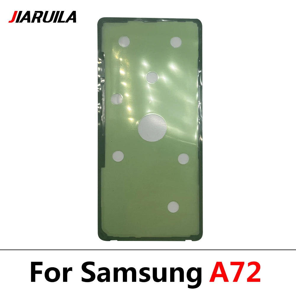 10Pcs, Back Battery Cover Door Sticker Adhesive Waterproof For Samsung A20 A30 A50 A70 A20s A21s A30s A31 A51 A71 A32 A52 A72 Samsung phone repair parts