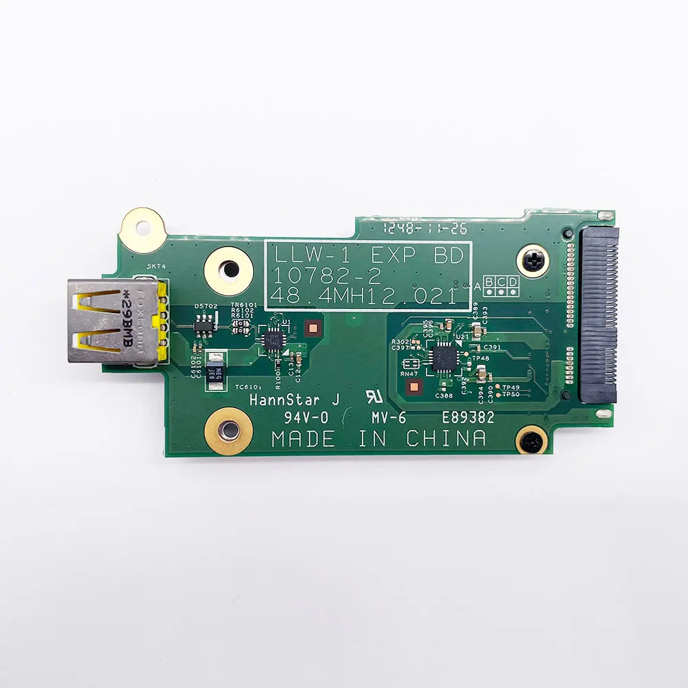 OEM For Lenovo ThinkPad E420 E425 E520 E525 Laptop USB DC Power Jack DC-IN Charging Network card interface board 55.4MH03.001 Lenovo laptop repair parts