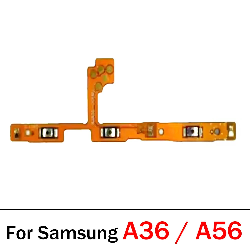 New For Samsung A06 A06s A16 A26 A36 A56 A07 A17 A37 4G 5G Volume Button Power Switch On Off Button Flex Cable Samsung phone repair parts