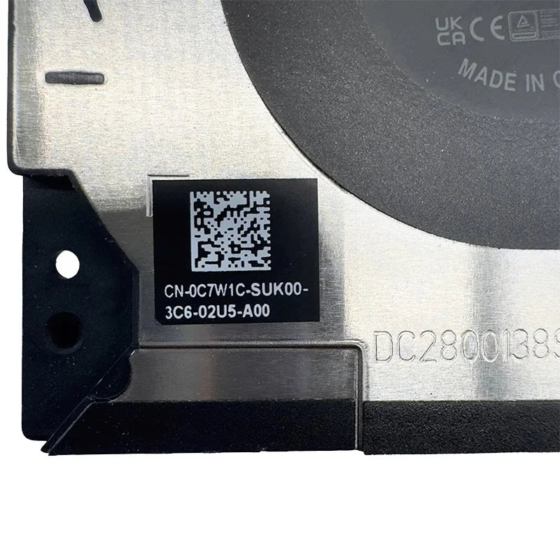New Original LAPTOP CPU Cooling Fan FOR Dell Pcecision 5680 M5680 0DM2DW 0C7W1C Dell laptop repair parts