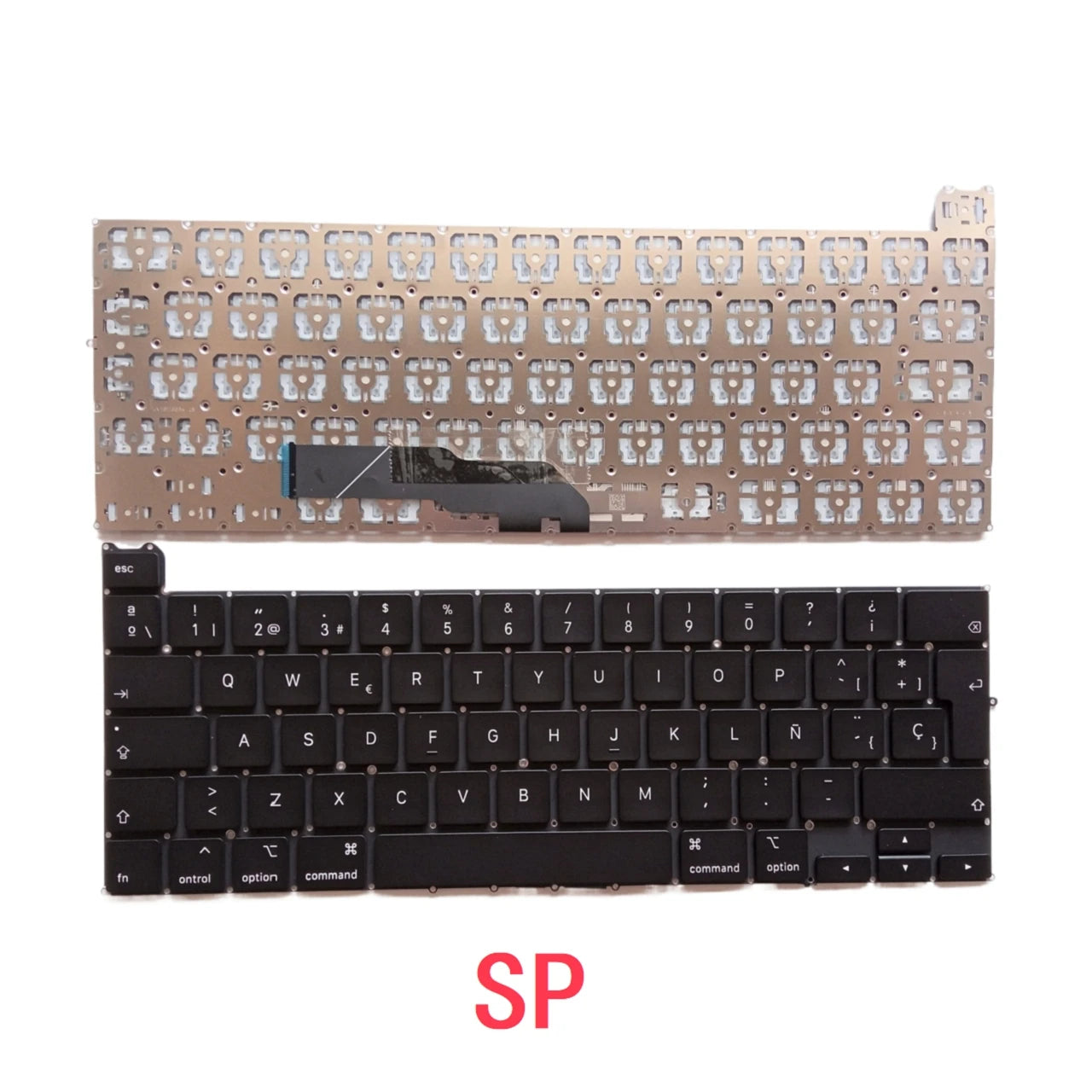 New US Russian Spanish UK Arab Laptop Keyboard For Apple MacBook Pro Retina 13" A2251 2020 Year Notebook PC Replacement MACBOOK laptop repair parts