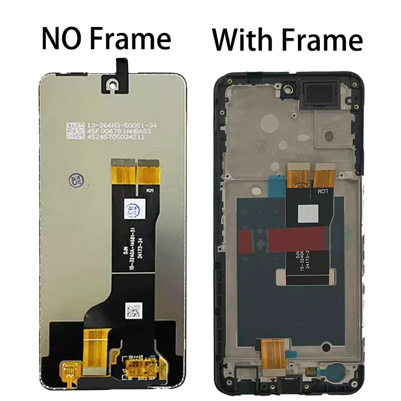 6.56"Screen For ZTE Nubia Focus 5G Z2455 LCD Display Touch Screen Digitizer Assembly For ZTE Nubia Focus Display Frame ZTE phone repair parts