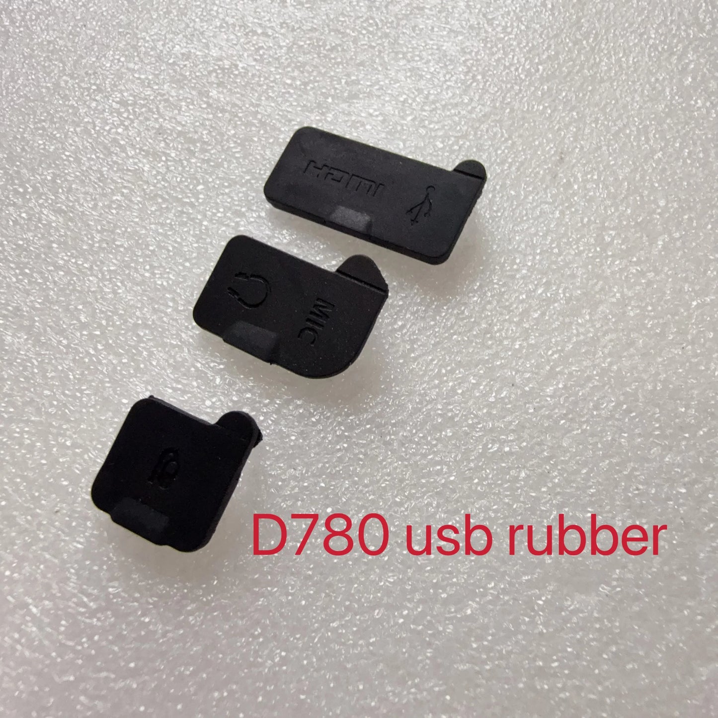 NEW For Nikon D780 HDMI / USB / MIC Rubber Door Cover Set Camera Replacement Parts Digital Camera repair parts