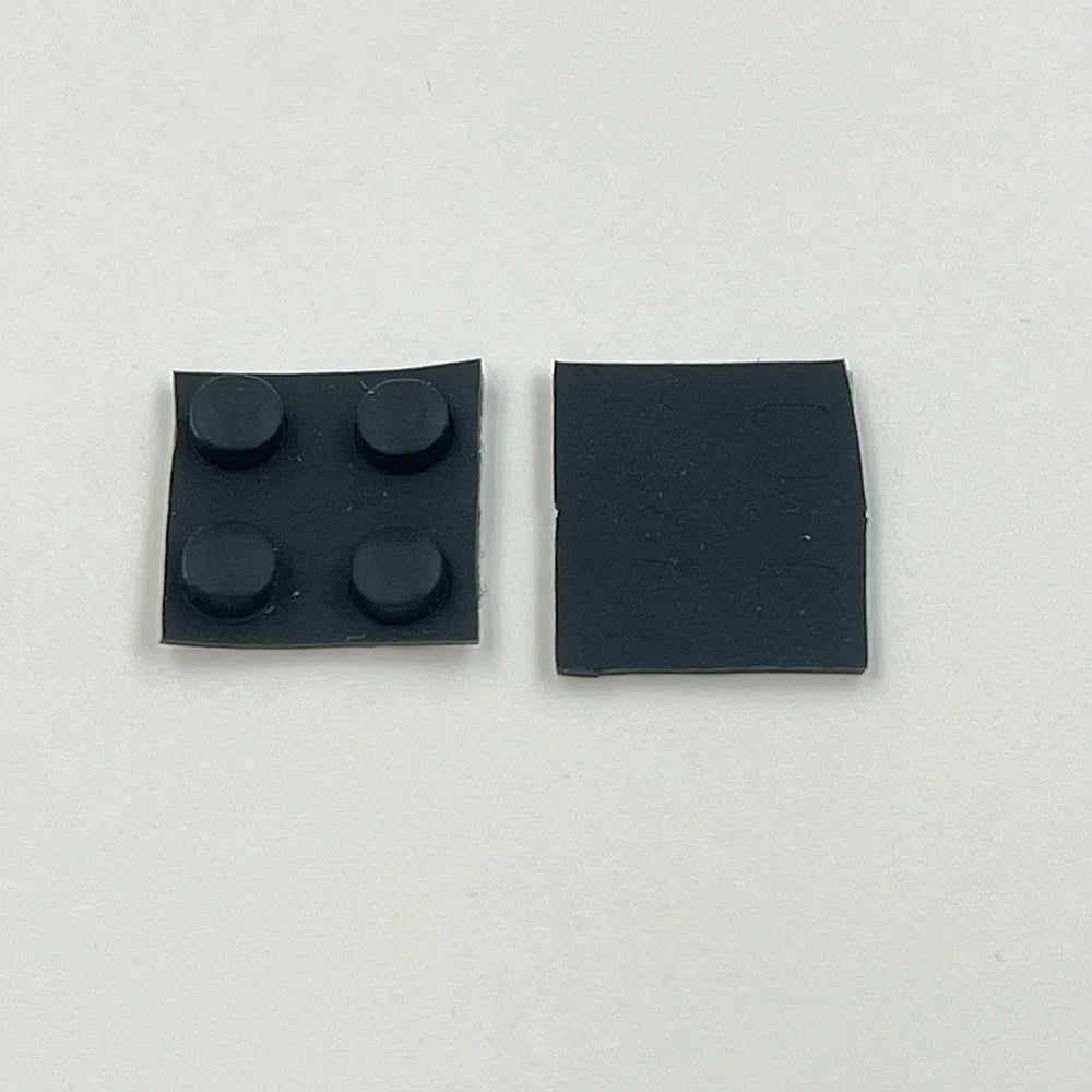 10sets Replacement Rubber Screw & Feet Covers for Nintendo New 3DS XL Game console repair parts