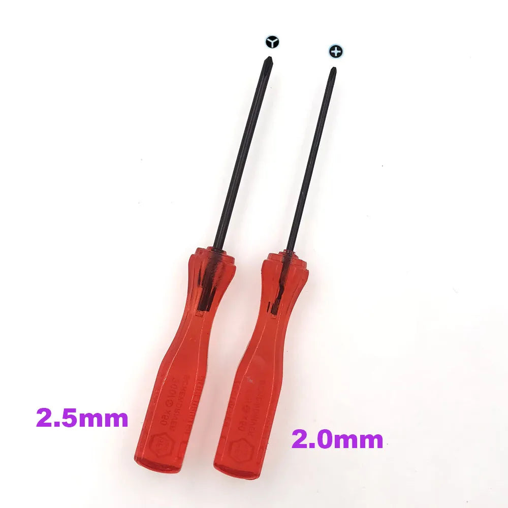 Phillips Cross Tri Wing Y Screwdriver For Switch NS Lite Oled Wii GBA SP For NDSL NDSi Xbox One 360 PS4 Screwdriver Repair Tools Game console repair parts