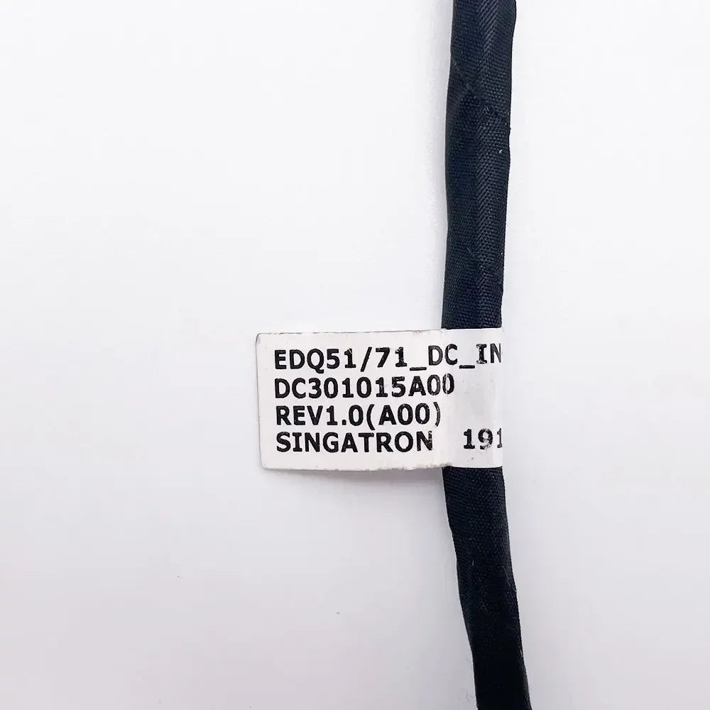 For Dell Alienware M15 R2 M17 R2 P41E P79F Laptop DC Power Jack DC-IN Charging Flex Cable 0J60G1 DC301015A00 Dell laptop repair parts