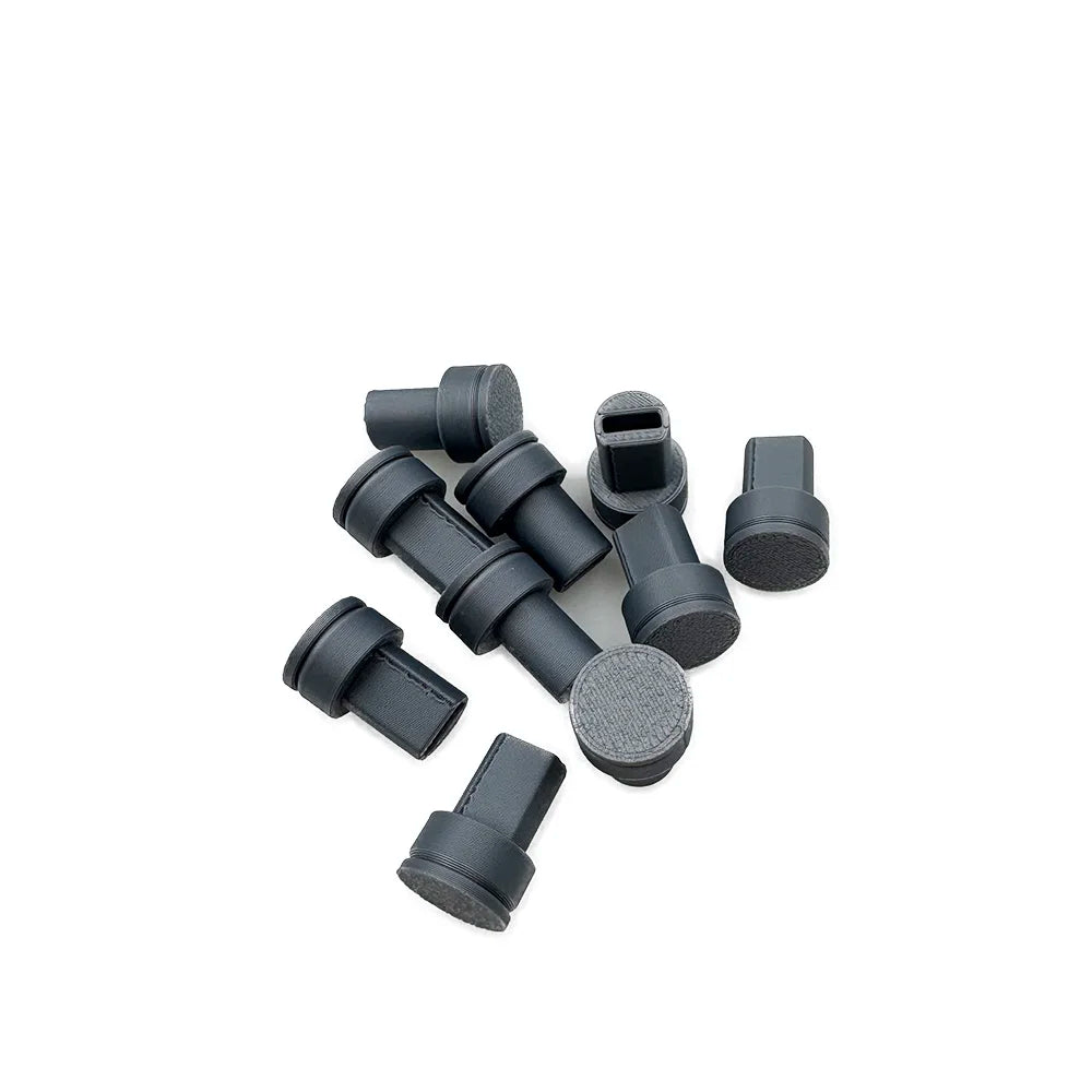 1set=4PCS Dust Plug Host Plastic Dust Cover For NGC Gamecube Anti-Dust Cap Interface Dustproof Cover Game console repair parts