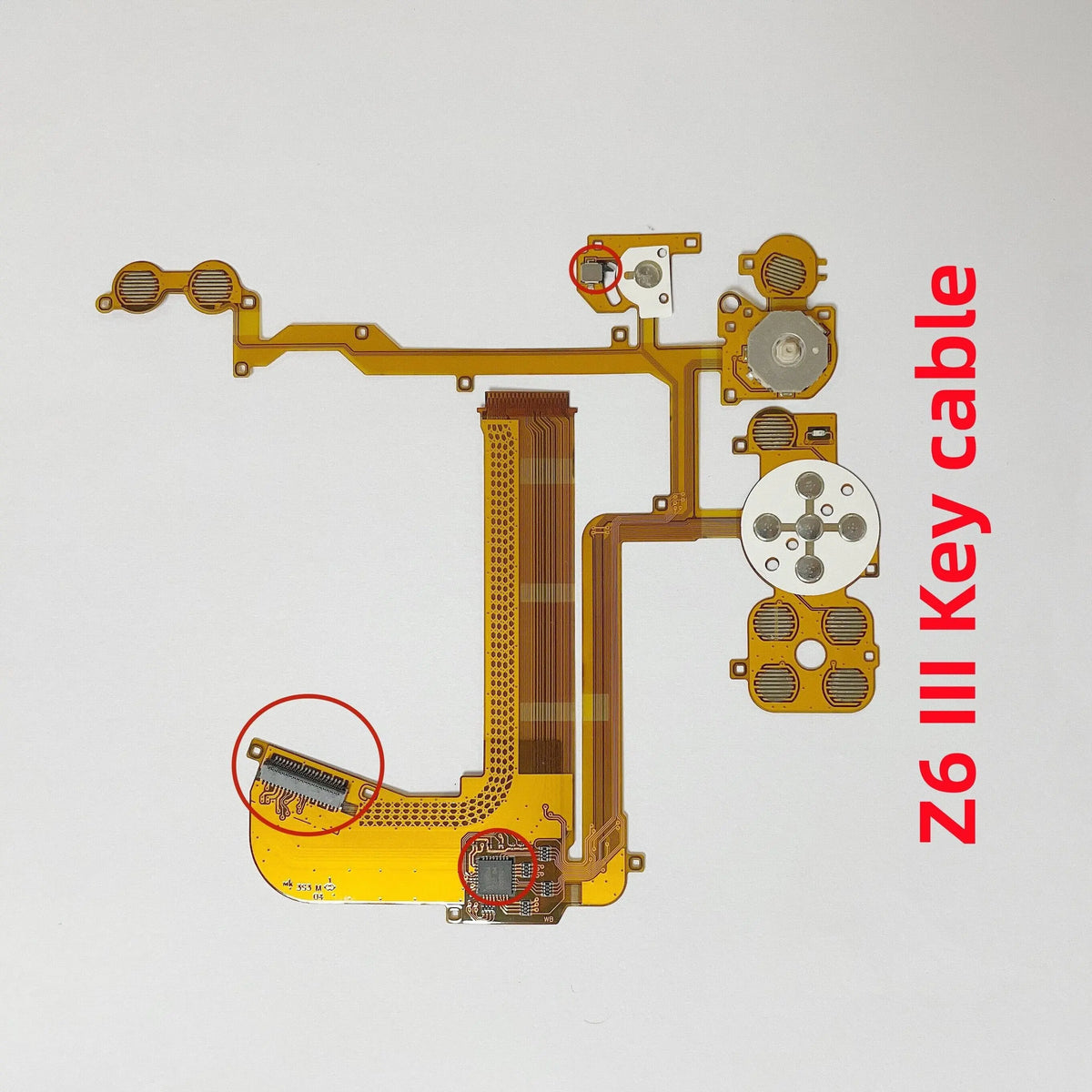 New Z6III Key Button Board Flex Cable for Nikon Z63 Z6III Z6 Mark III Camera Keypad Cable Repair Part Digital Camera repair parts