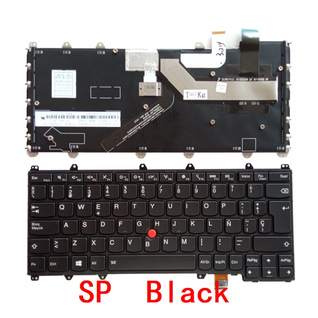 New US UI Russian Spanish Latin UK Arab Brazil Portuguese Laptop Backlit Keyboard For Lenovo Thinkpad X380 Yoga 260 370 Lenovo laptop repair parts