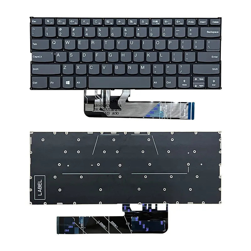 Upper case keyboard for Lenovo ThinkBook 14IIL K4e-IML E4-IIL V340-14 V6-14IIL c shell cover topcase palmrest keyboard Lenovo laptop repair parts