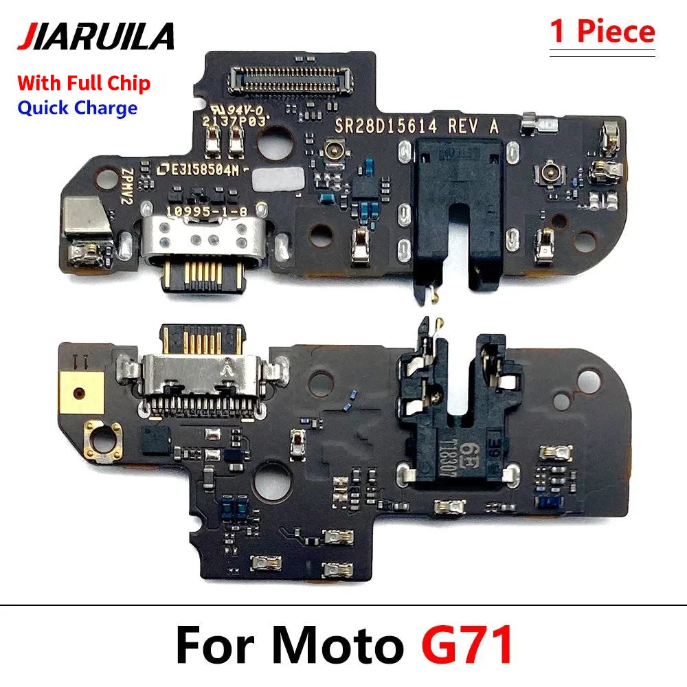 New For Moto G10 G20 G30 G50 G31 G41 G71 G60s G51 G22 G72 5G USB Charge Port Jack Dock Connector Charging Board Flex Cable Motorola phone repair parts